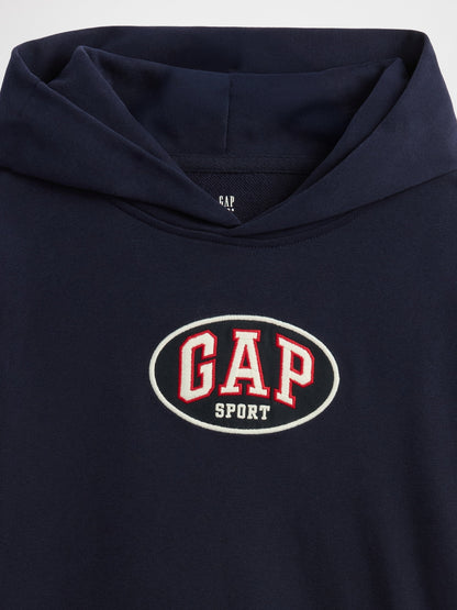 Lacivert Vintagesoft Terry Sport Logo Sweatshirt
