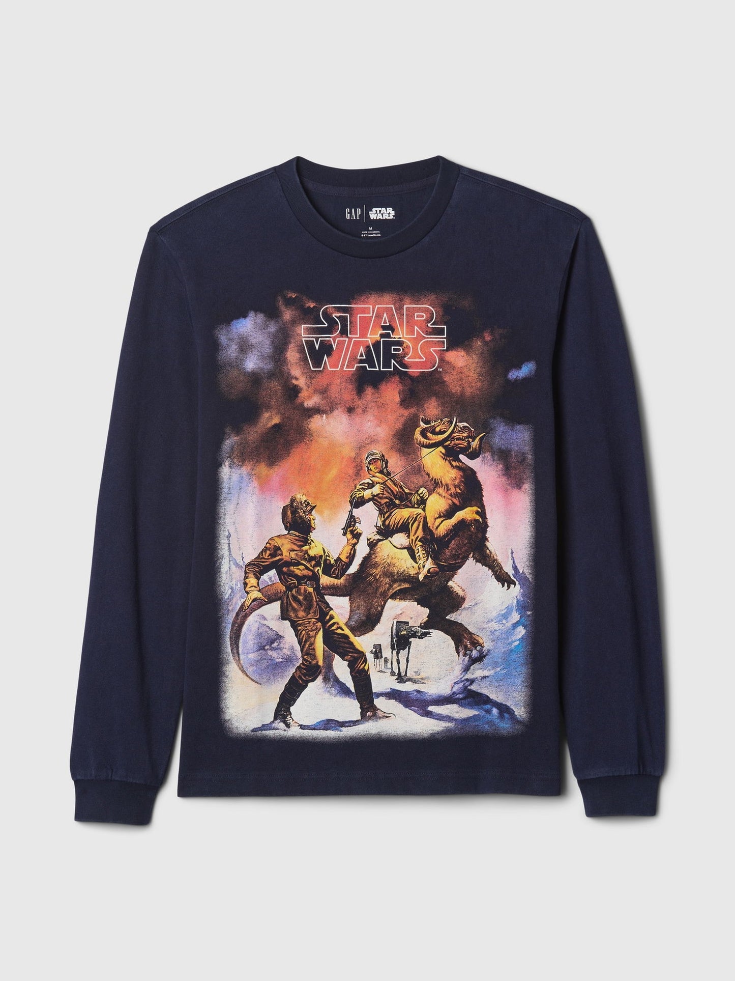 Lacivert Star Wars Grafik T-shirt