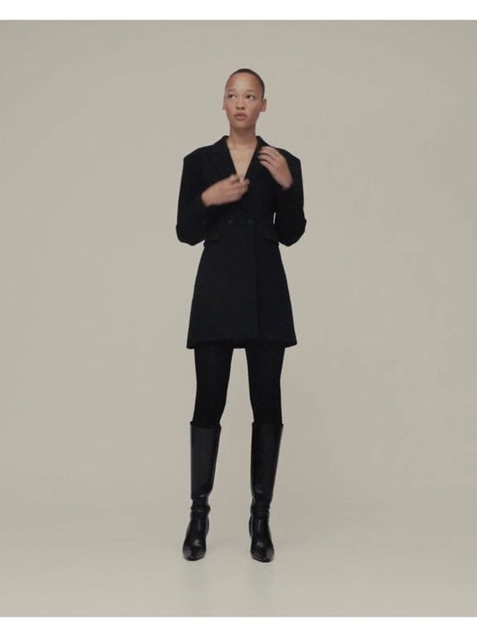 Siyah Gapstudio Tailored Blazer Elbise
