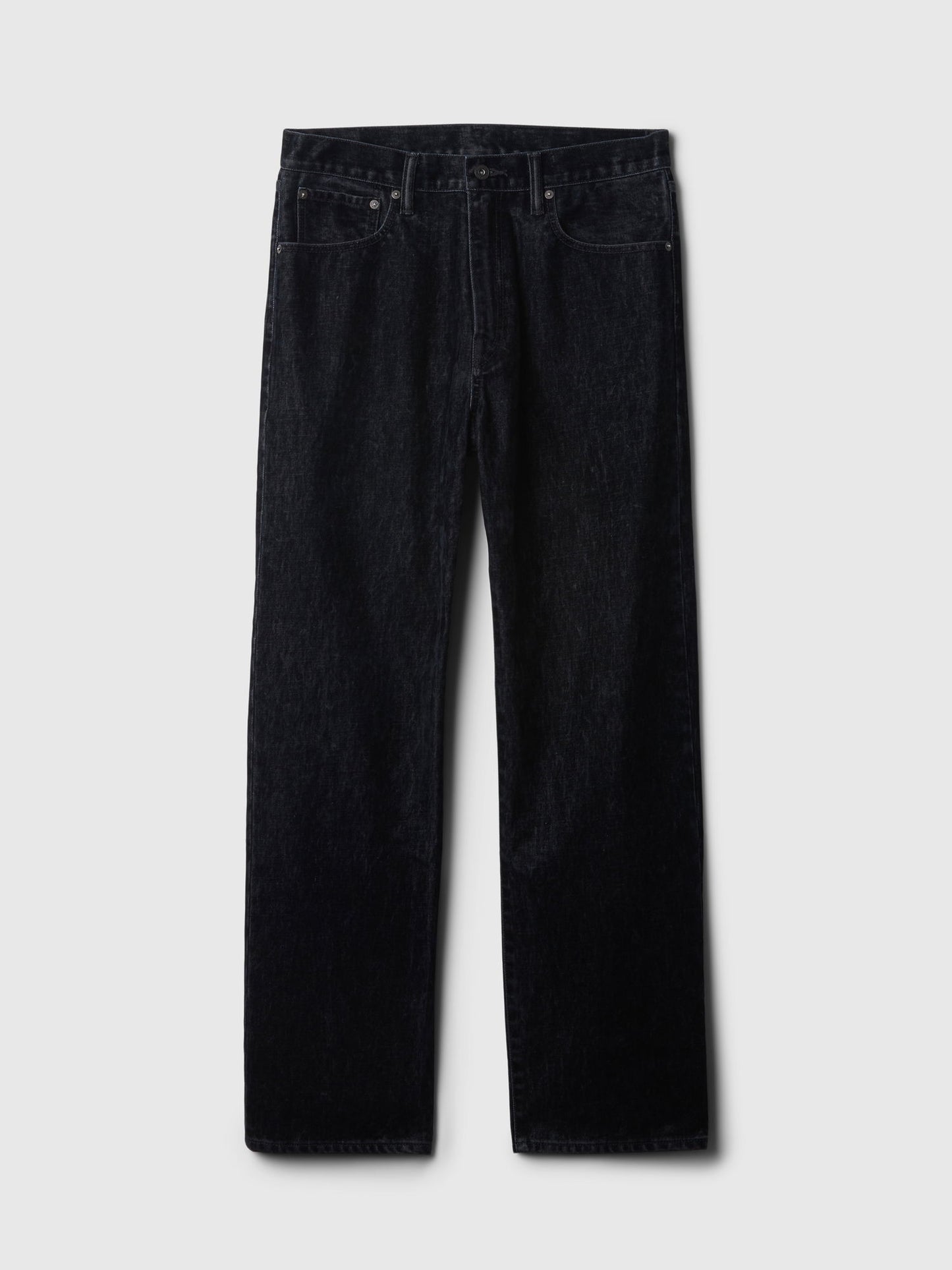 Lacivert Loose Jean Pantolon