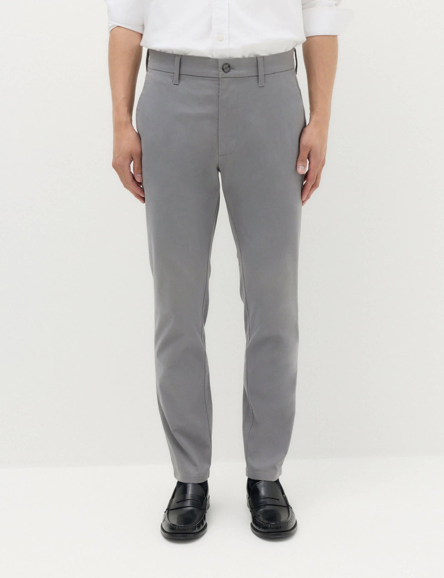 Slim Fit Pamuk Karışımlı Chino Pantolon