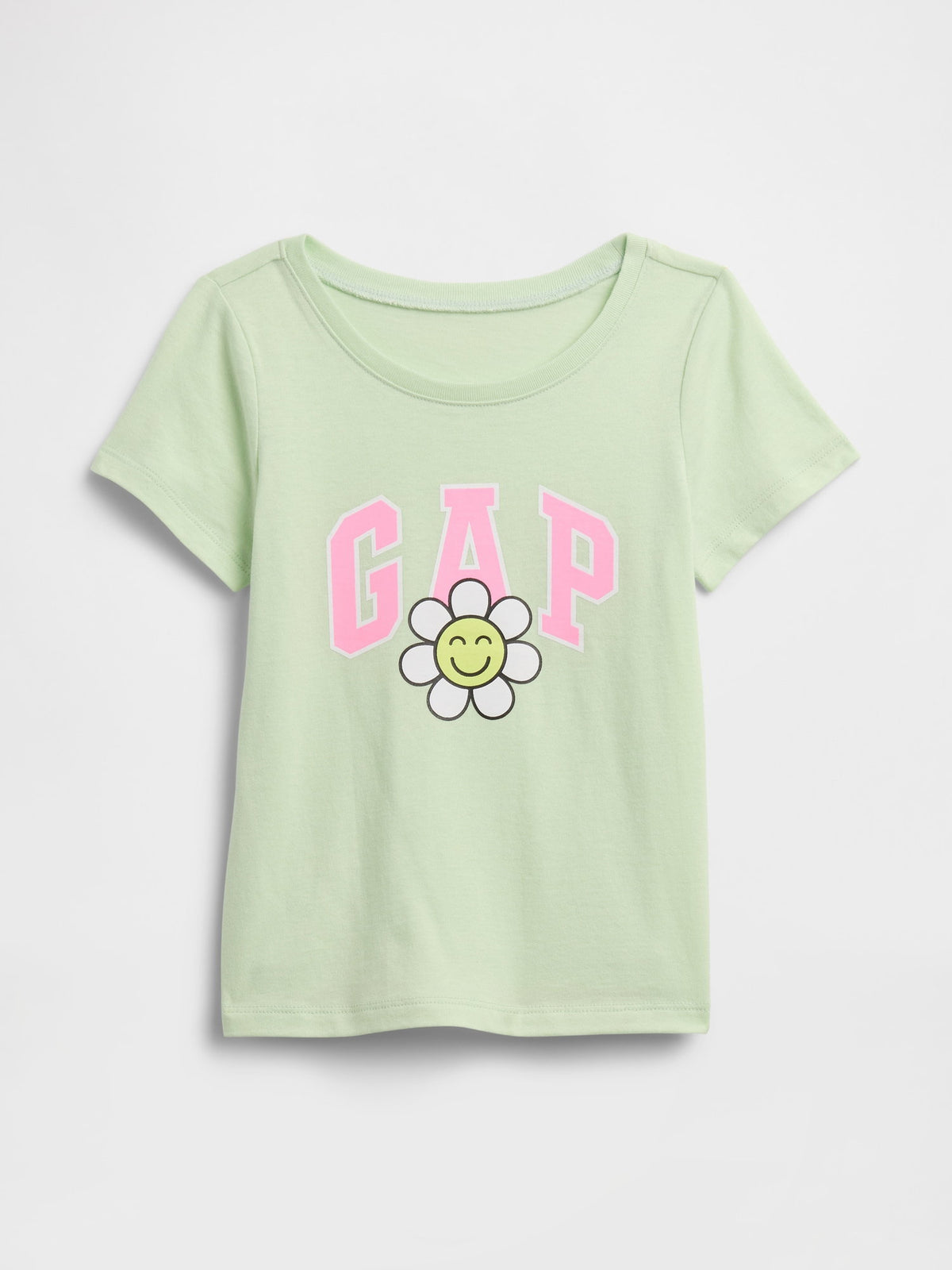 Açık Yeşil Babygap Logo T-shirt