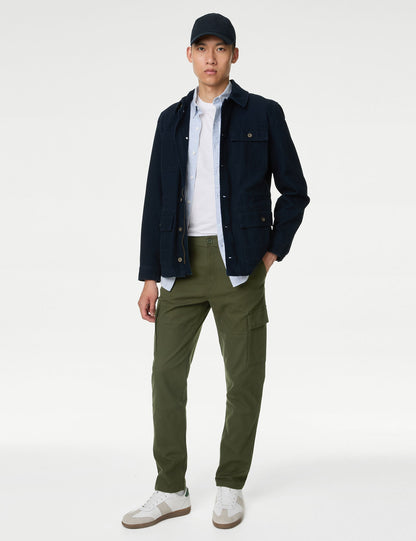 Tapered Fit Kargo Pantolon