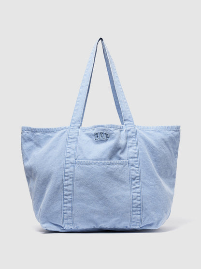 Açık Mavi Gap Logo Tote Çanta