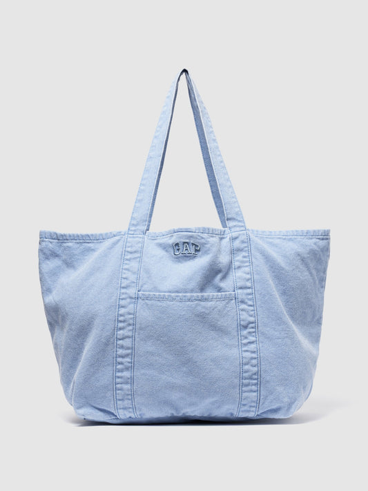 Açık Mavi Gap Logo Tote Çanta