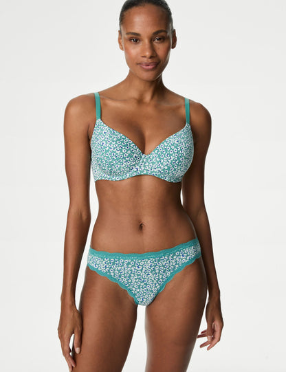 3'lü Dantelli Bikini Külot Seti