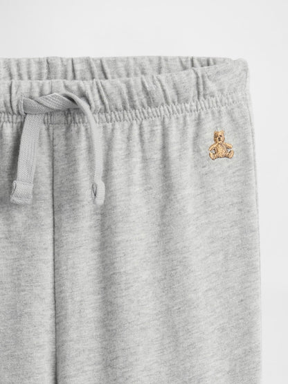 Gri Brannan Bear Işlemeli Pull-on Jogger Eşofman Altı
