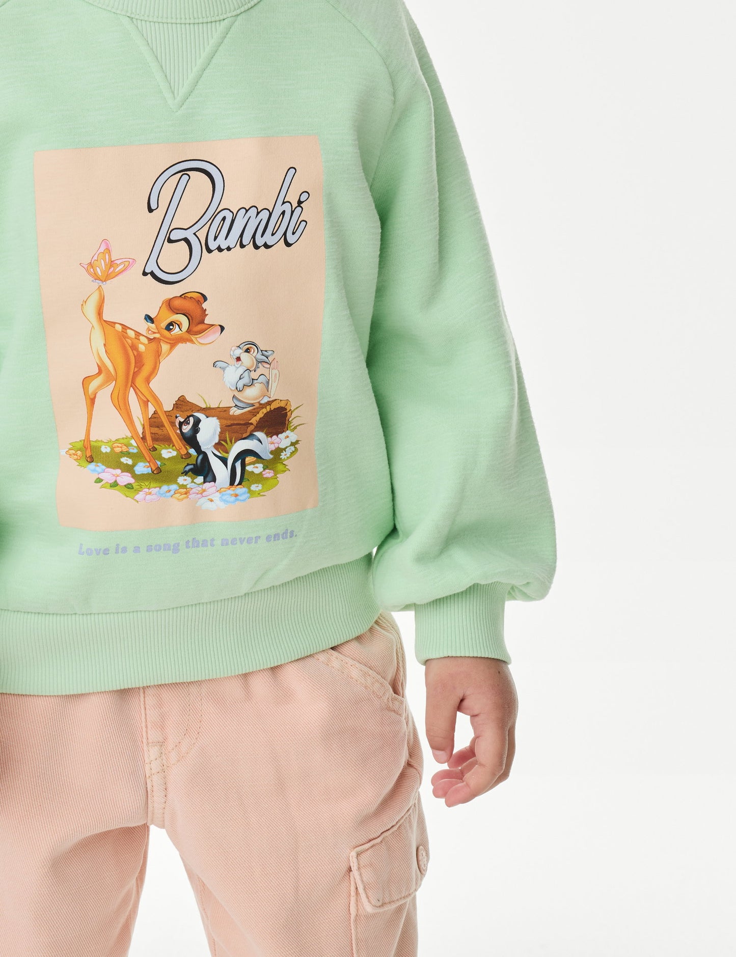 Pamuk Karışımlı Bambi™ Sweatshirt? (?12 Ay–8 Yaş)