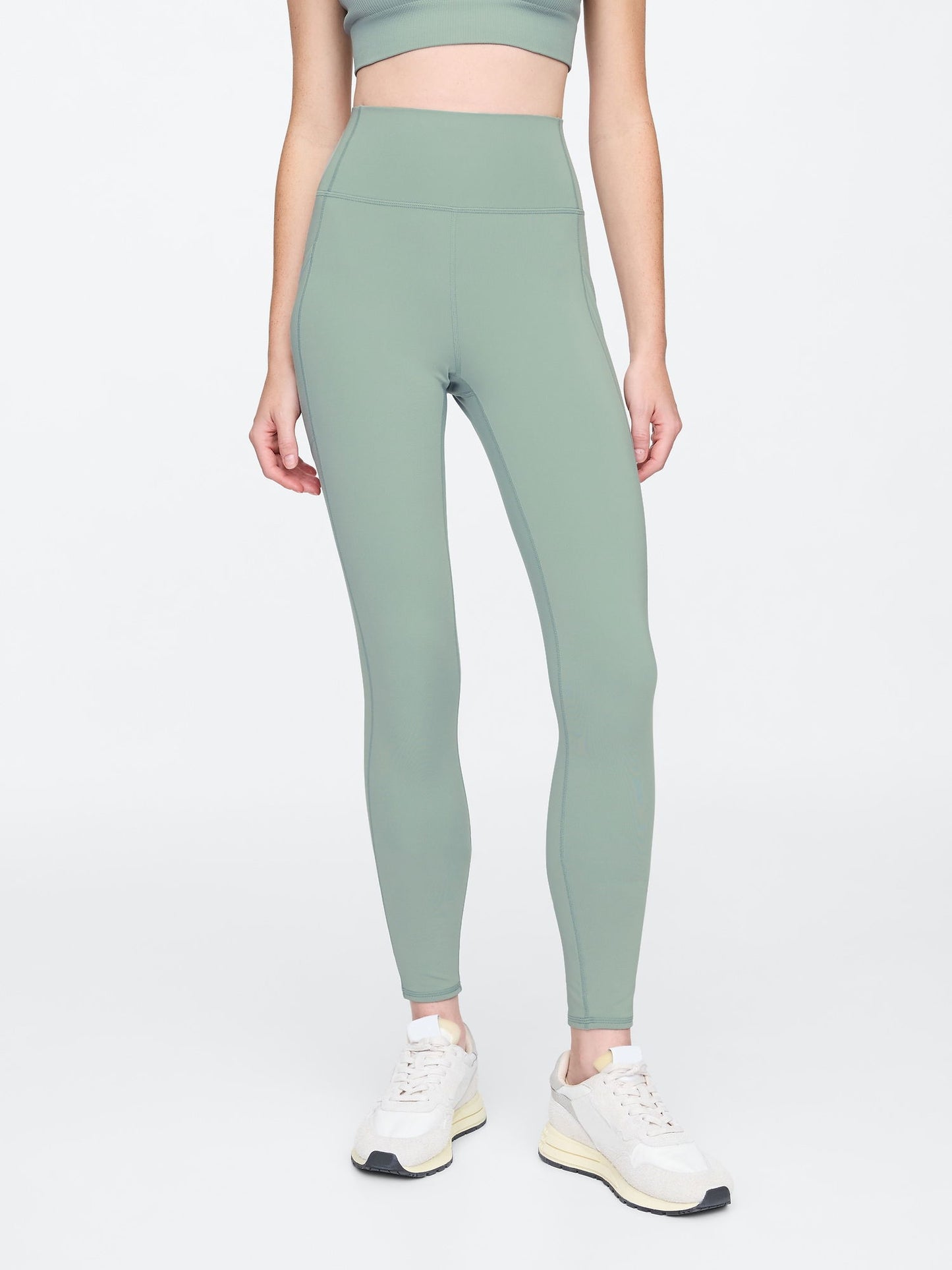 Yeşil Gapfit Sky High Studio Full-length Legging Tayt