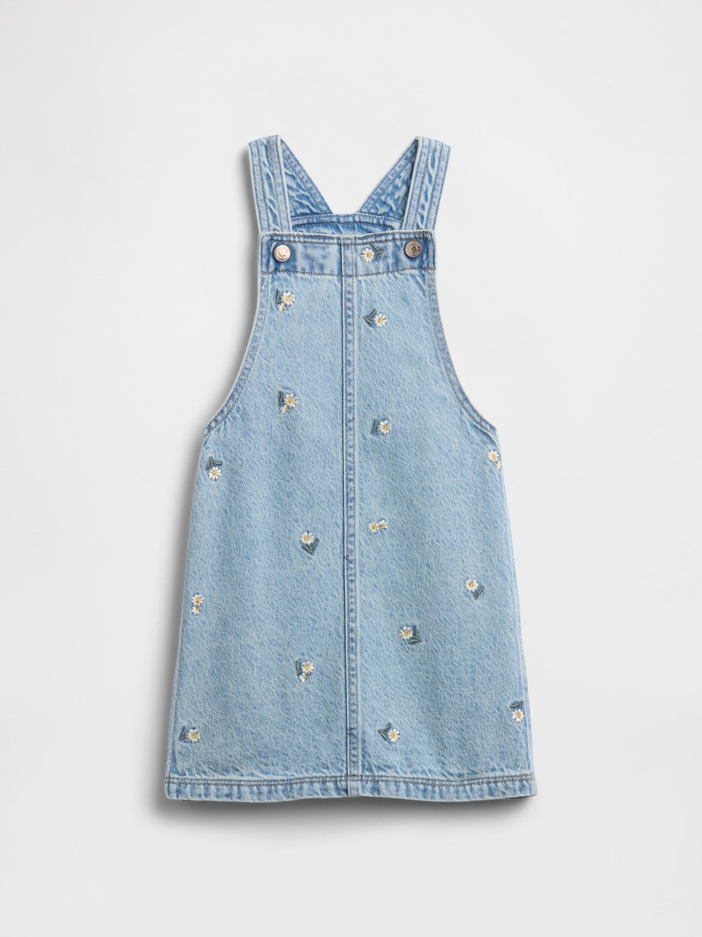 Açık Mavi Babygap Denim Tulum Etek