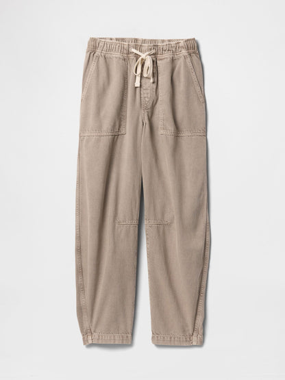 Bej Straight Jean Pantolon