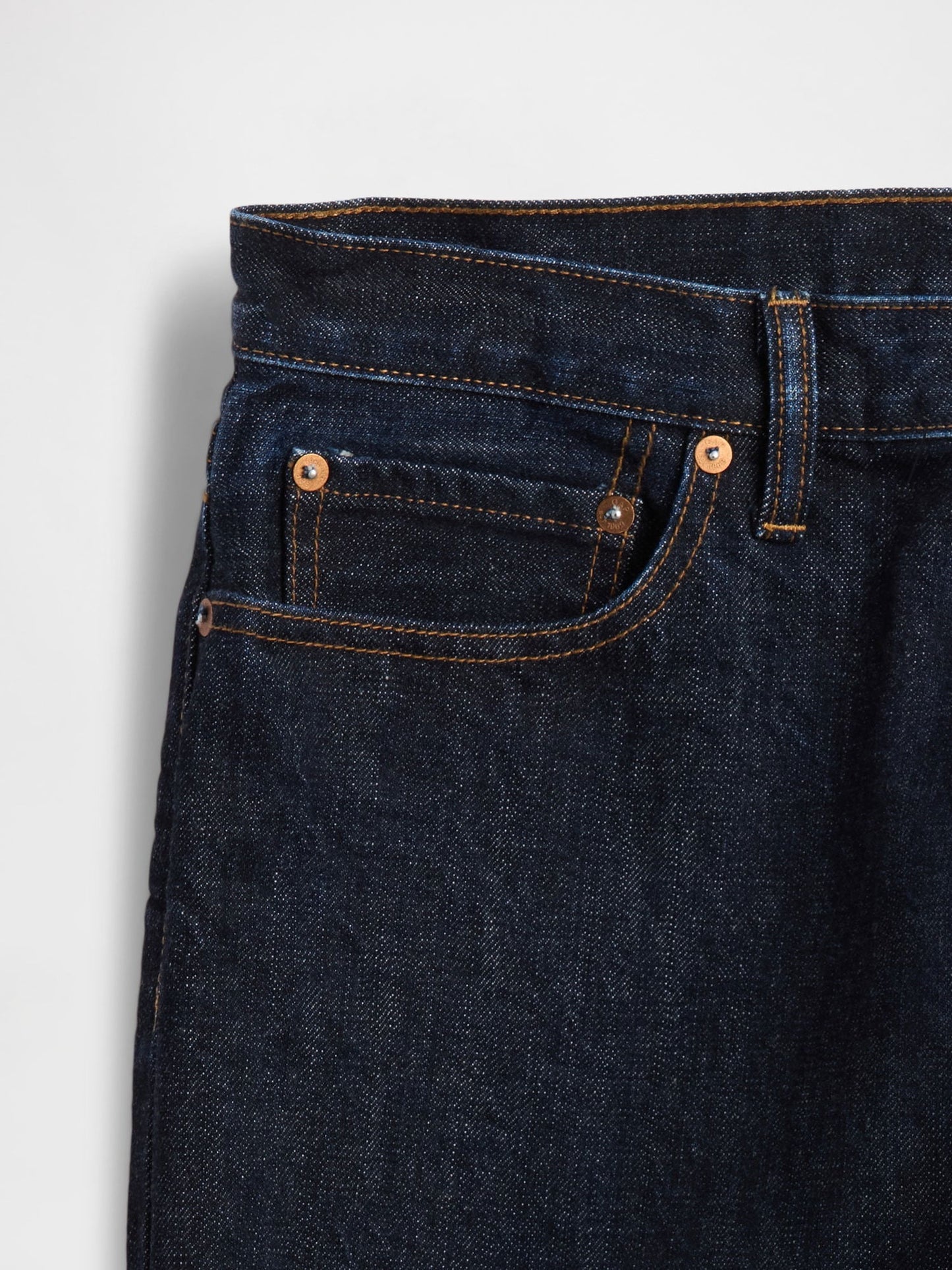 Koyu Mavi Relaxed Straight Jean Pantolon
