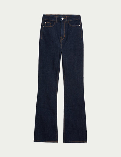 Yüksek Bel Slim Flare Magic Jean Pantolon
