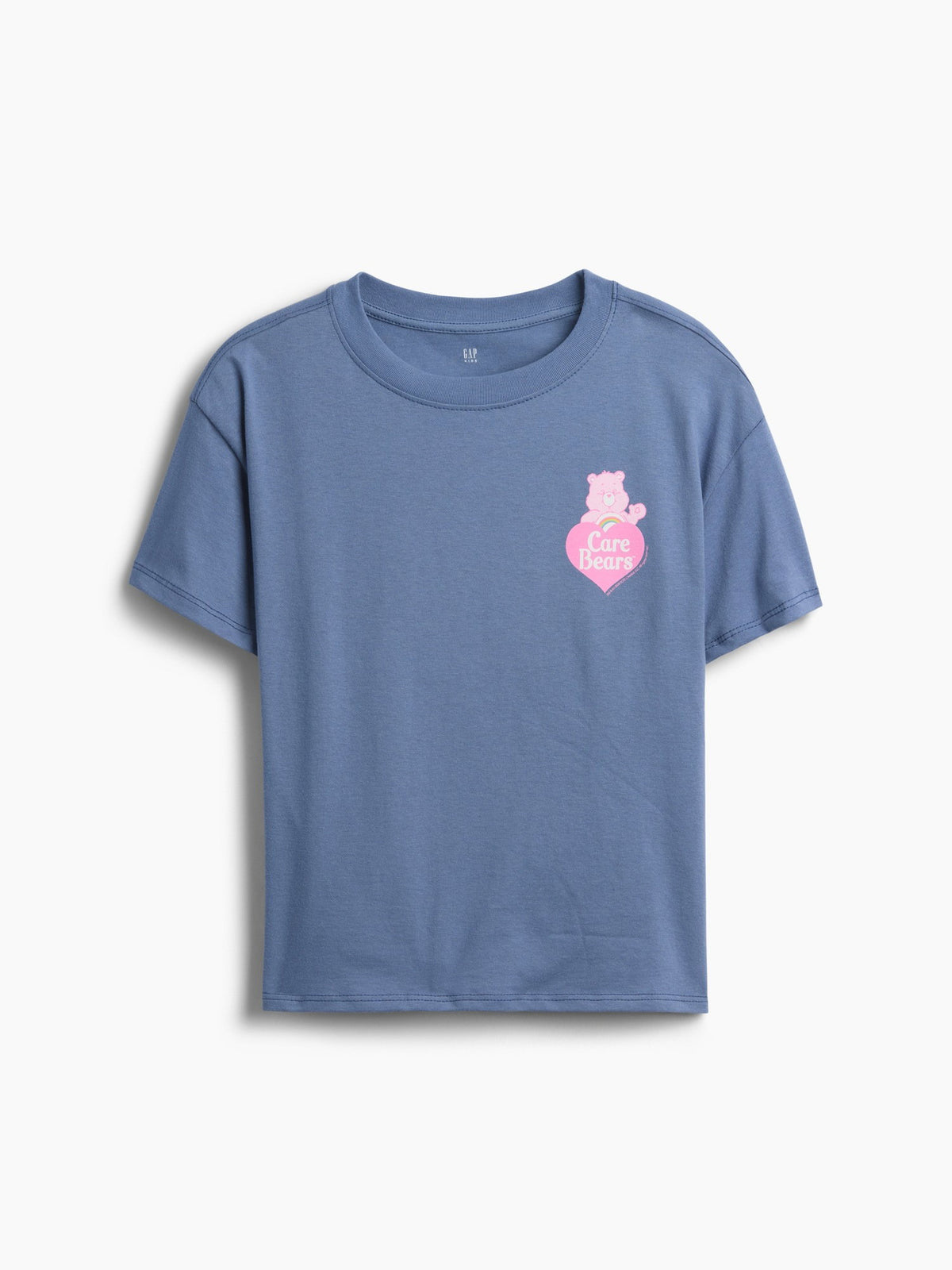 Mavi Oversized Grafik Baskılı T-shirt