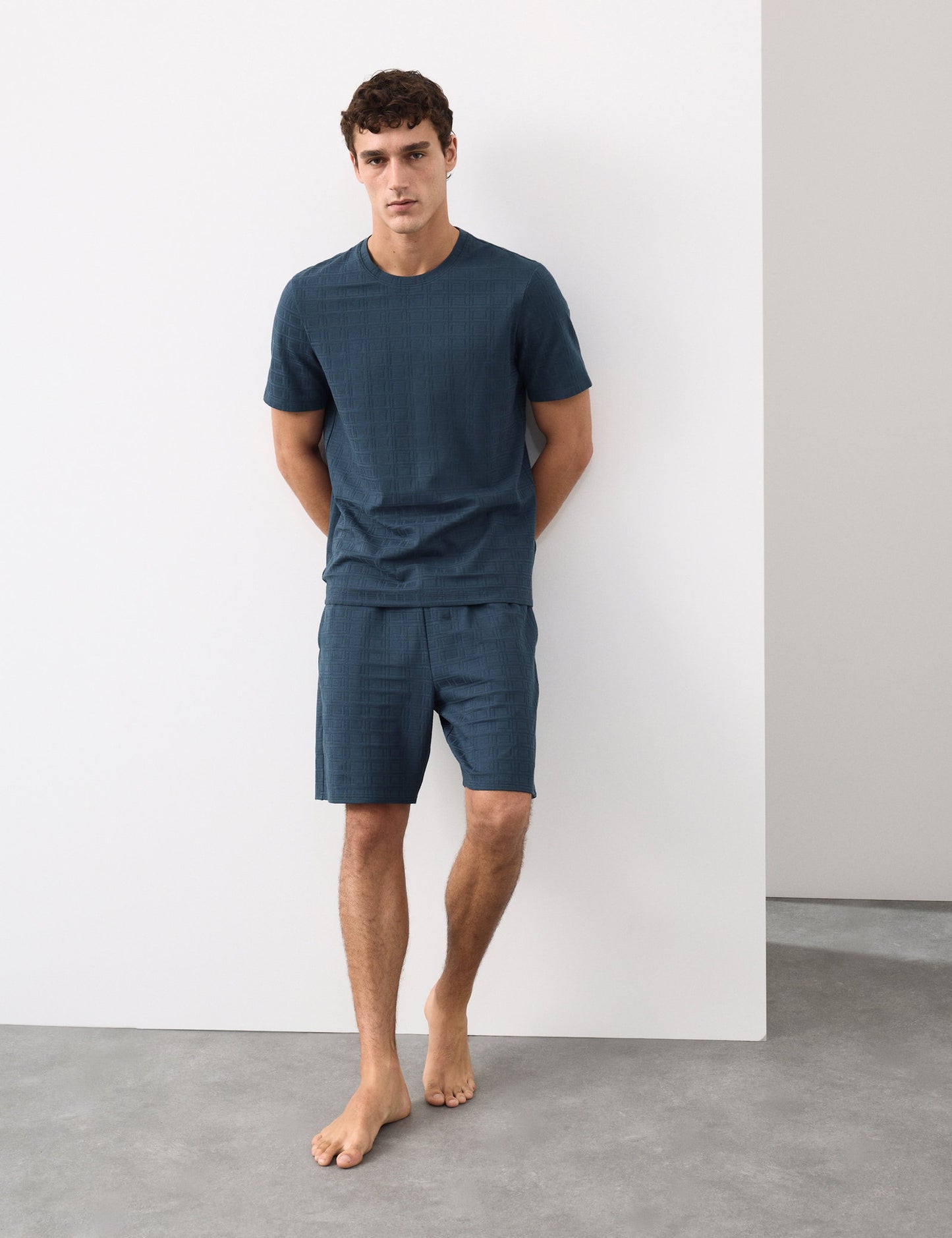 Pamuk Karışımlı Pijama Şortu