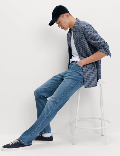 Straight Fit Jean Pantolon
