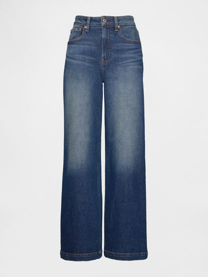 Mavi Curvy High Rise Stride Wide-leg Jean Pantolon