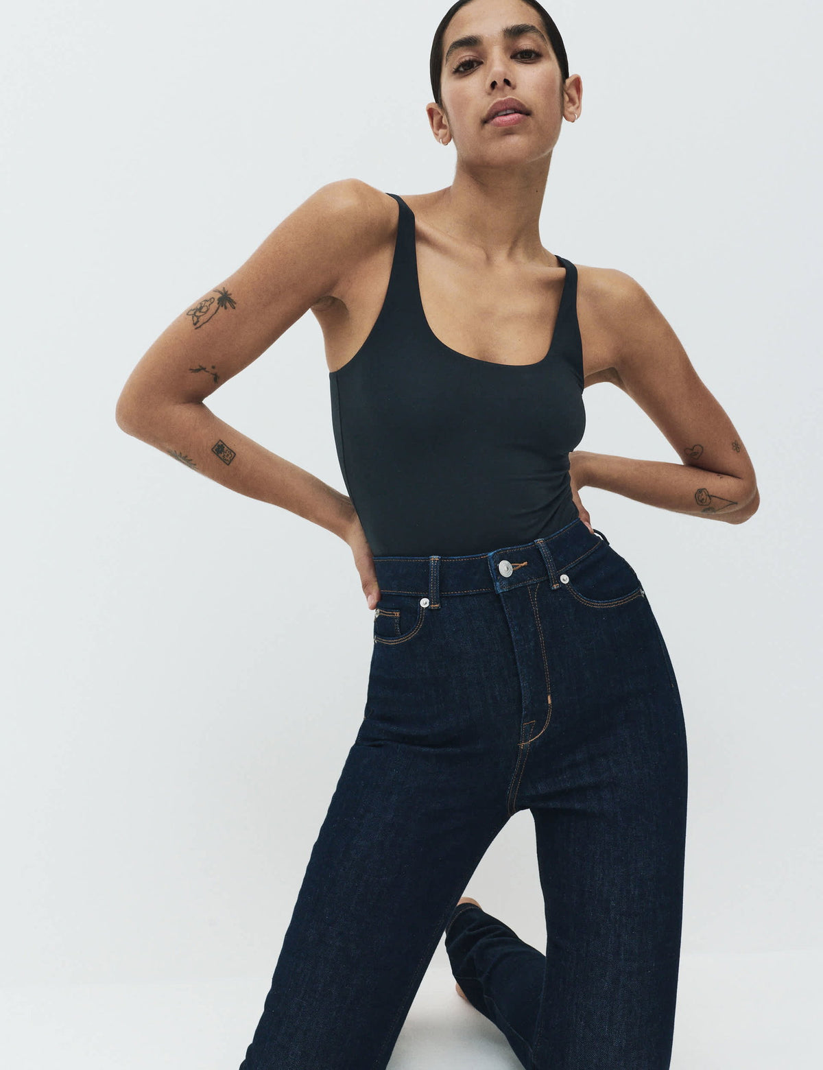 Body Soft Yüksek Bacak Kesimli Body