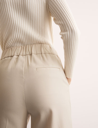 Jersey Wide Leg Pantolon