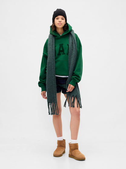Yeşil Vintagesoft Nap Logo Sweatshirt