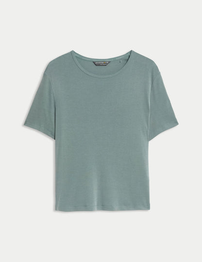 Modal Dokulu T-shirt
