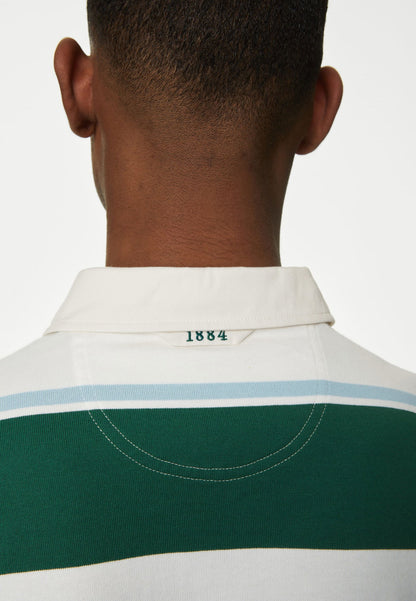 Saf Pamuklu Kısa Kollu Polo Yaka T-shirt