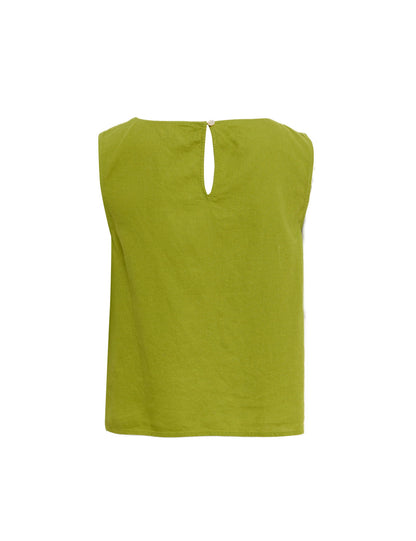Twist Linen Top