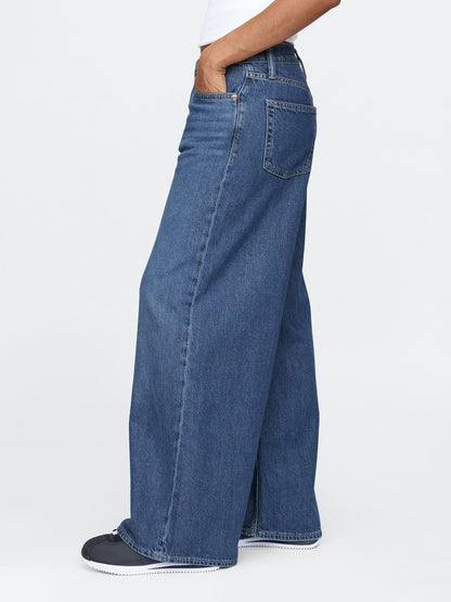 Mavi Mid Rise Ultrasoft Baggy Jean Pantolon