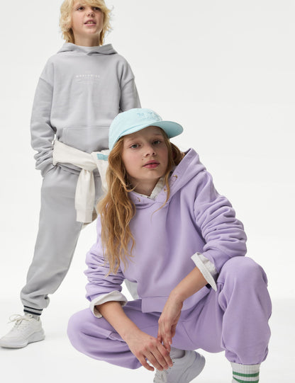 Kapüşonlu Oversize Sweatshirt (6-16 Yaş)