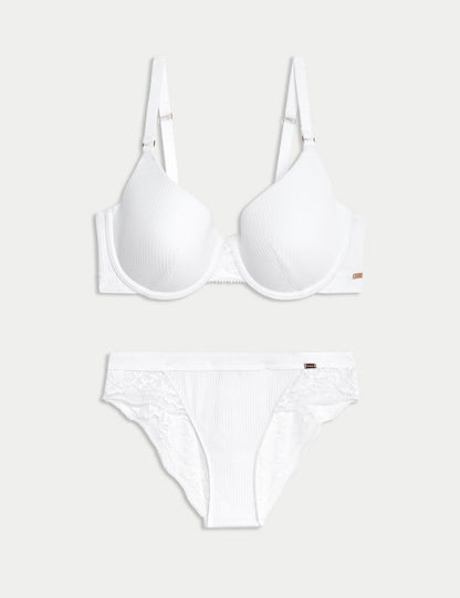 Lounge Rib & Lace Brazilian Külot