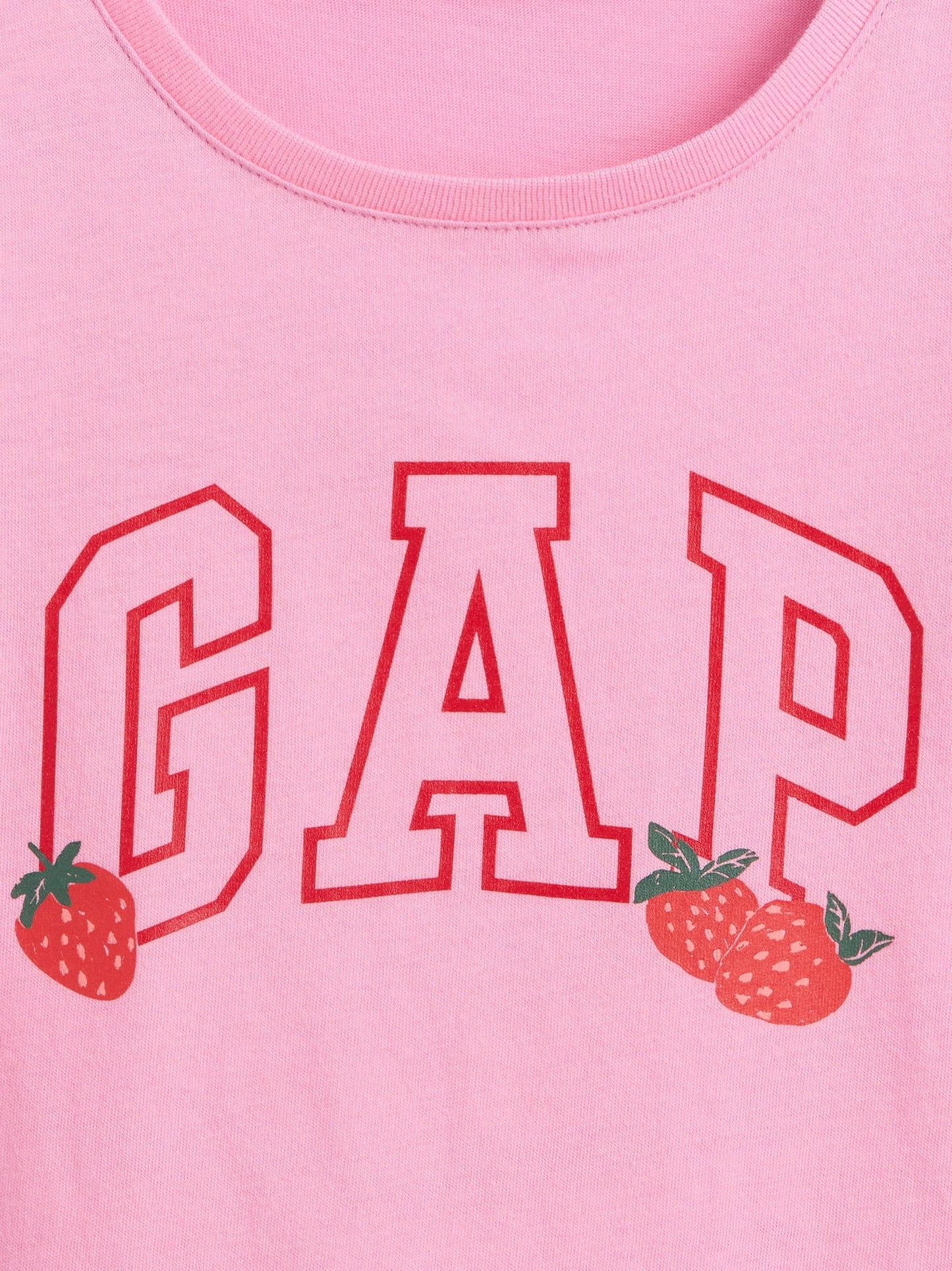 Açık Pembe Babygap Logo T-shirt