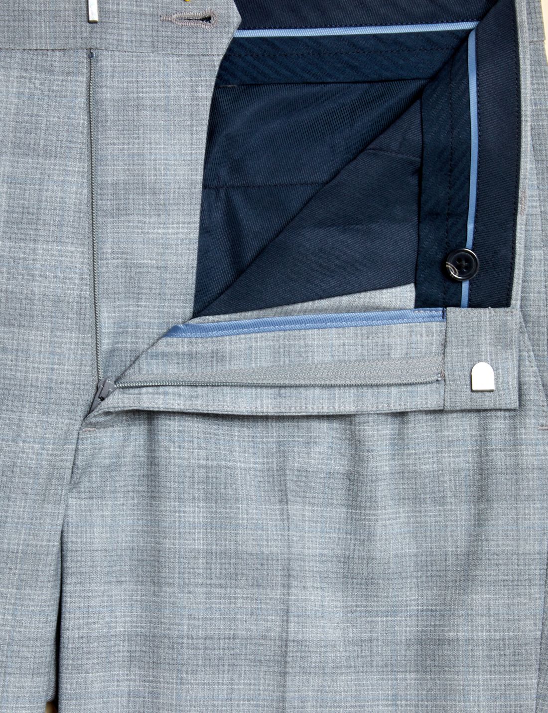 Regular Fit Ekose Desenli Pantolon