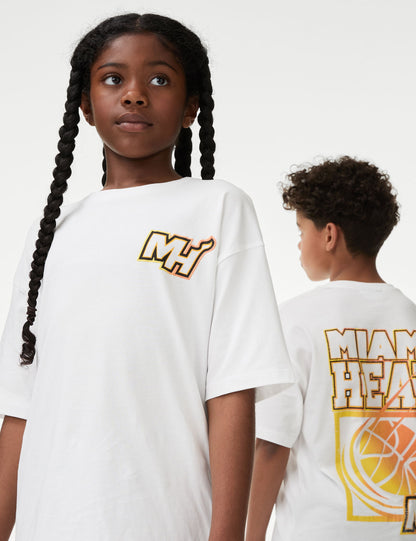 Nba Miami Heat T-shirt (6-16 Yaş)