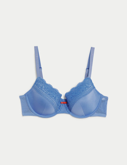 Dantel Detaylı Destekli Full Cup Sütyen