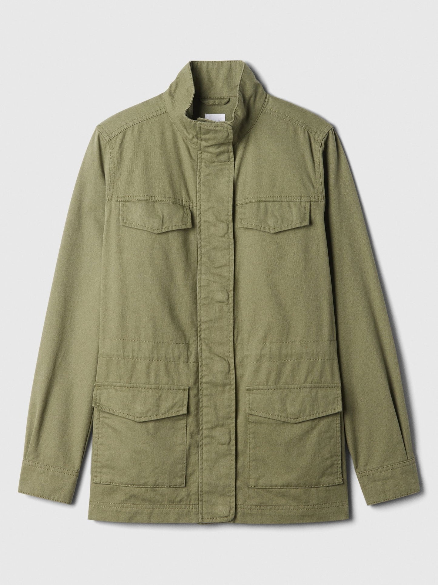 Haki Kanvas Utility Ceket