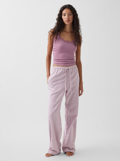 Açık Pembe Softest Flannel Pijama Altı