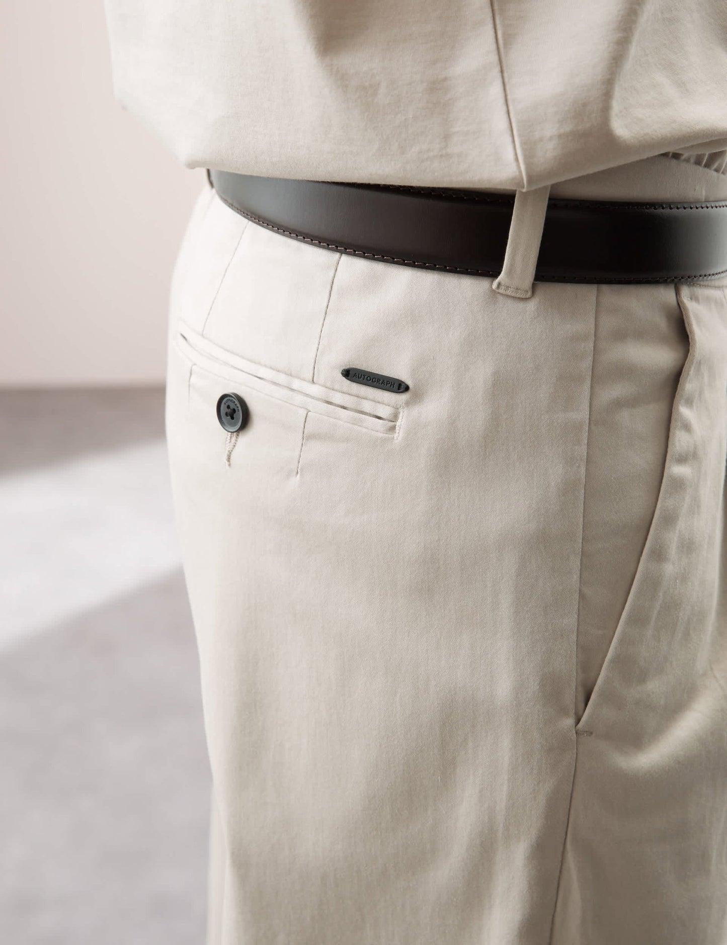 Tapered Fit Chino Pantolon
