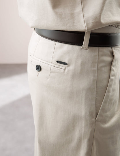 Tapered Fit Chino Pantolon
