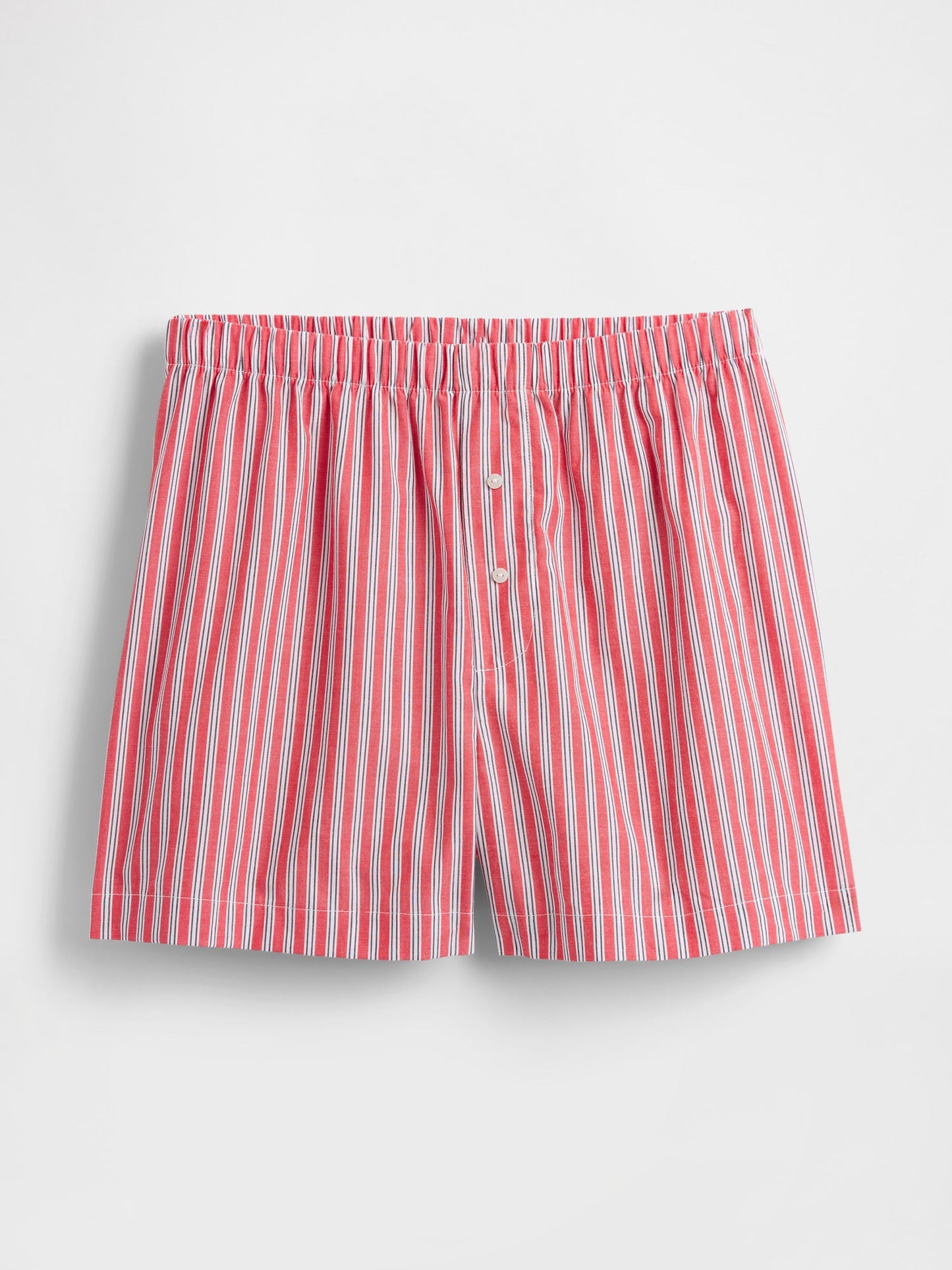 Kırmızı Poplin Pijama Boxer Şort