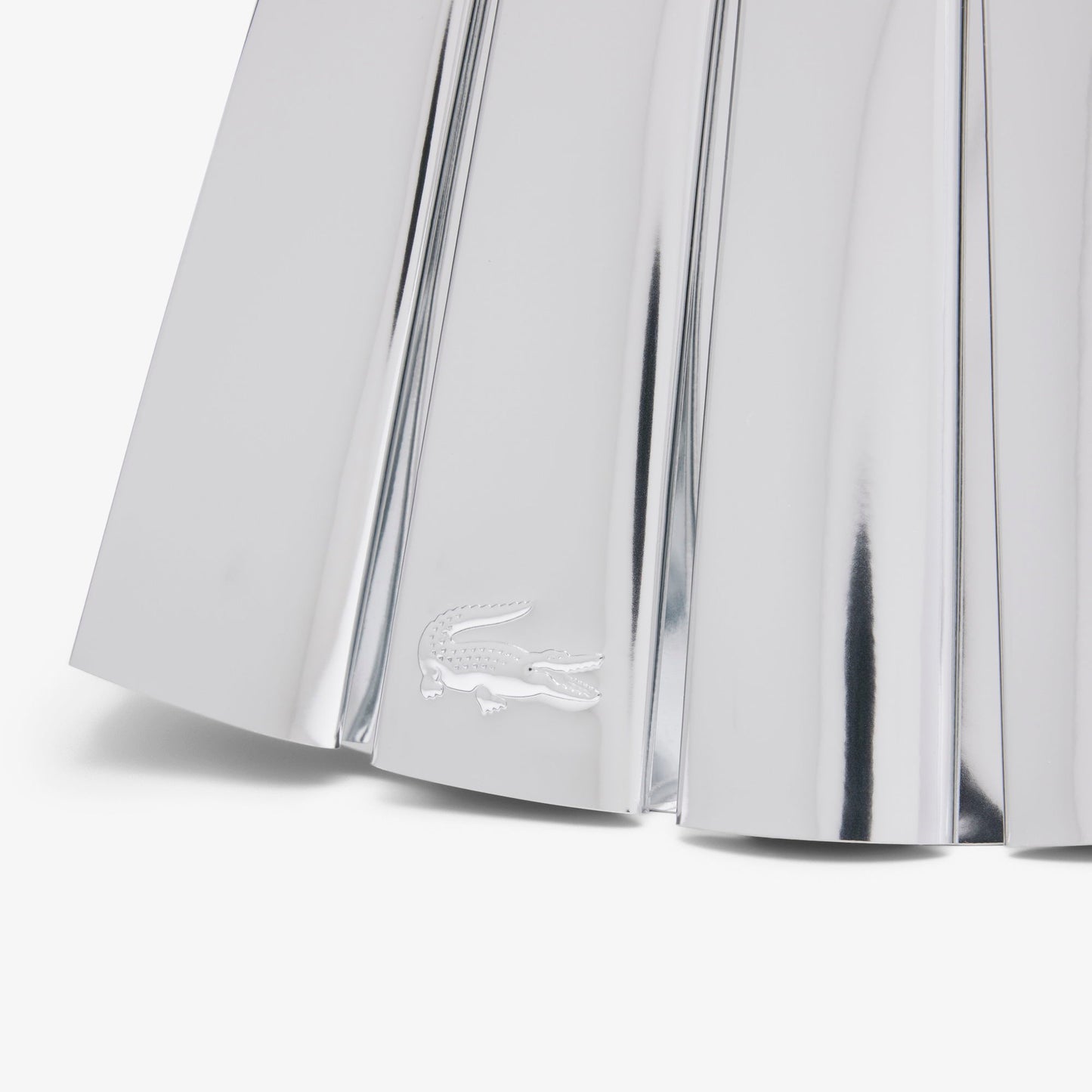 Lacoste Fw25 Runway Small Lenglen Kadın Gri Omuz Çantası