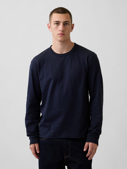 Lacivert Heavyweight Relaxed T-shirt