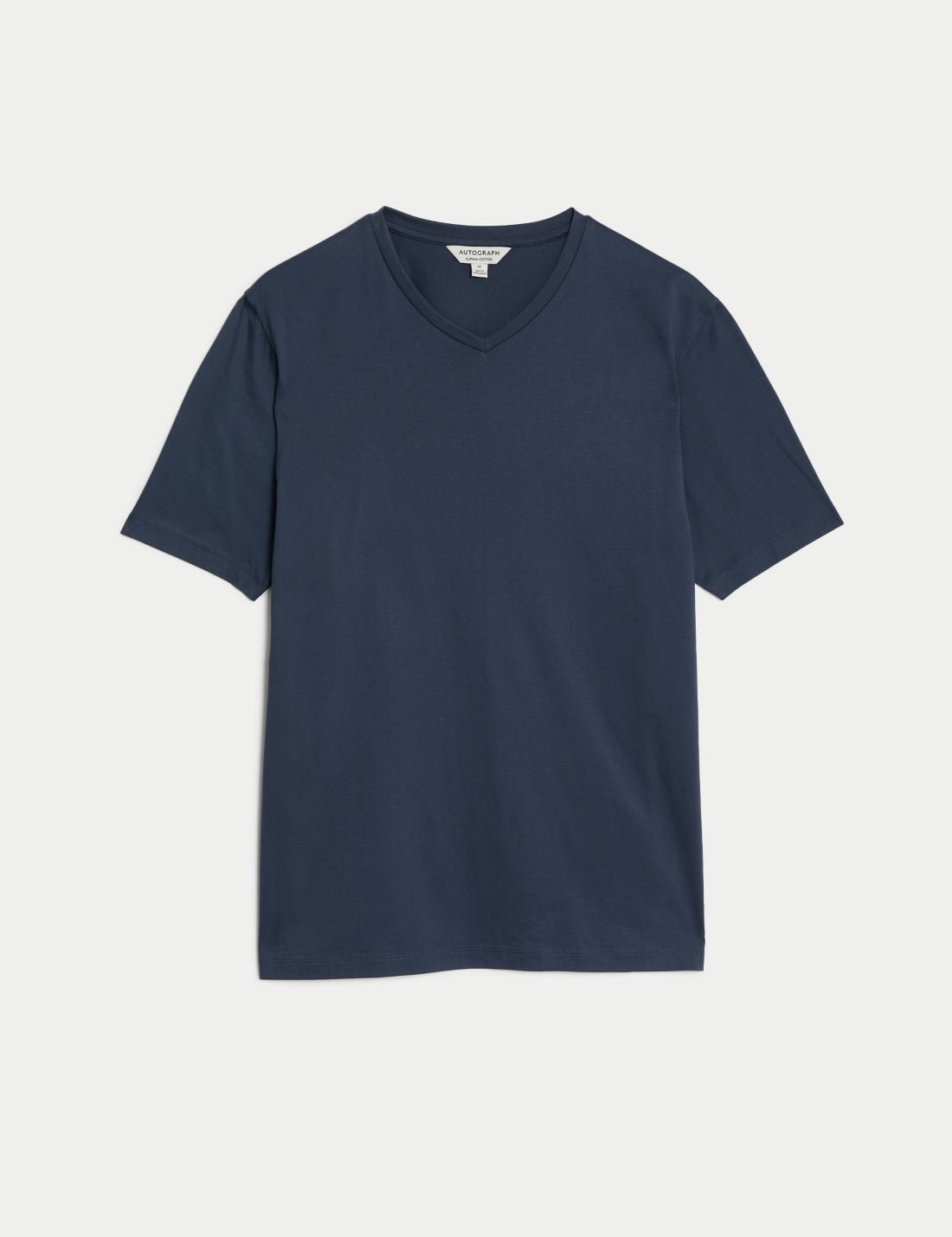 Yumuşak Dokulu V Yaka T-shirt
