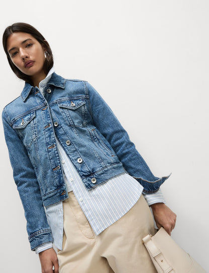 Regular Fit Denim Ceket