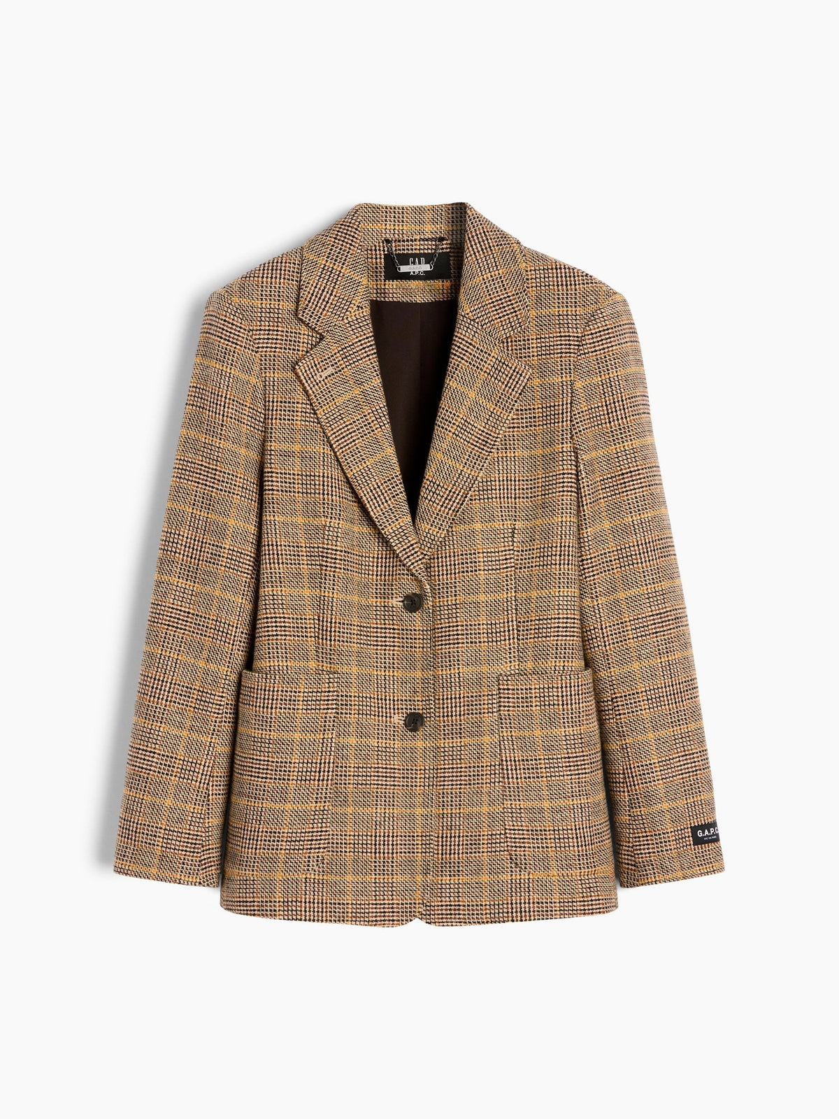 Çok Renkli Gap × A.p.c. Yün Karışımlı Relaxed Blazer