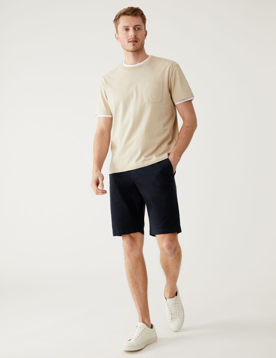Regular Fit Chino Şort