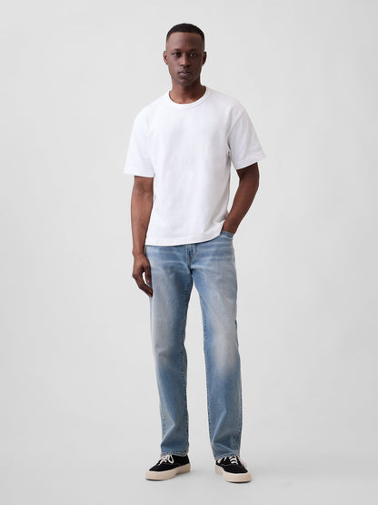 Açık Mavi Gapflex Düz Jean Pantolon