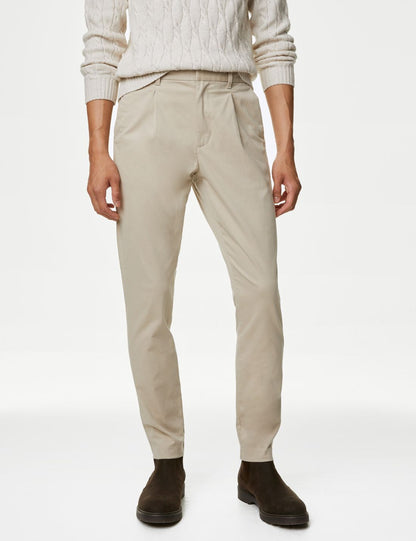 Tapered Fit Chino Pantolon