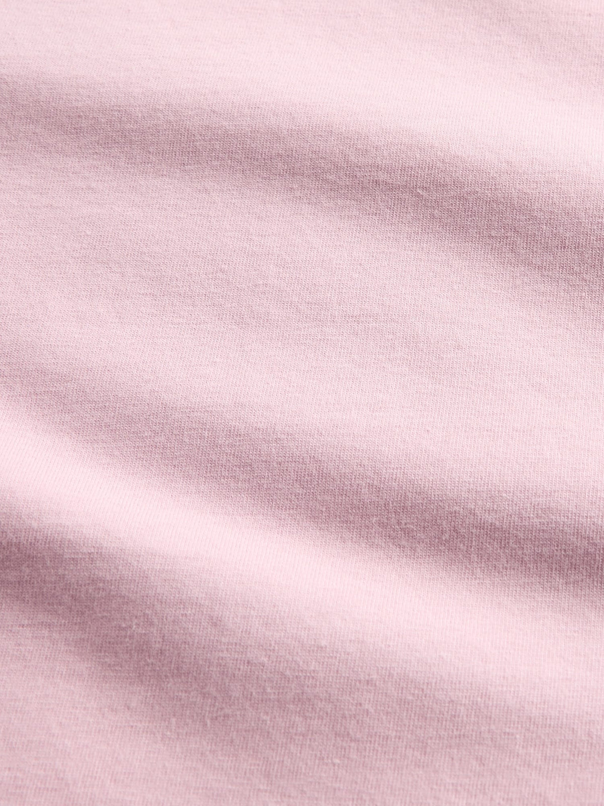 Açık Pembe Closeknit Jersey T-shirt