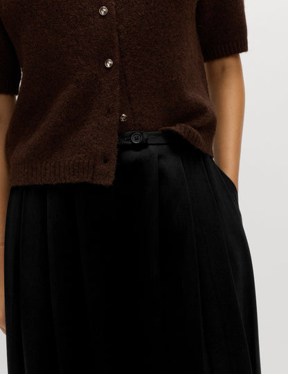 Saten Twill Palazzo Pantolon