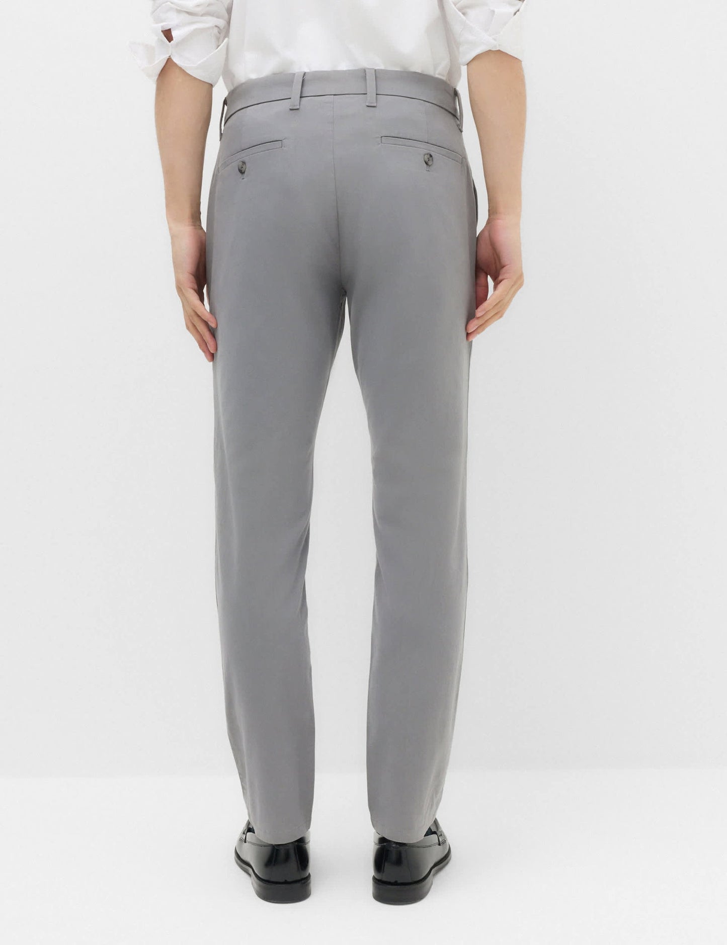 Slim Fit Pamuk Karışımlı Chino Pantolon